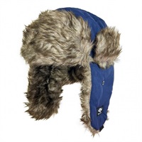 撥水アビエーターキャップ【防寒対策/保温効果】(ネイビー)